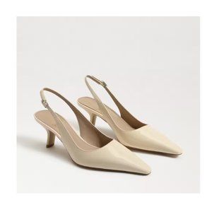 Sam Edelman Cream Bianka Slingback Pump